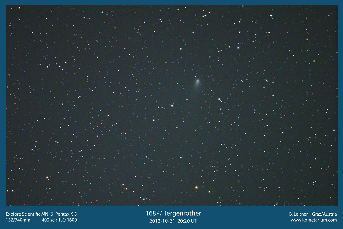 168P mit CometSeeker 730mm