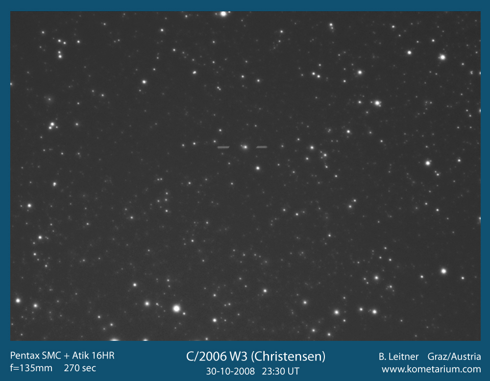 C/2006 W3 (Christensen) mit Takumar 135mm