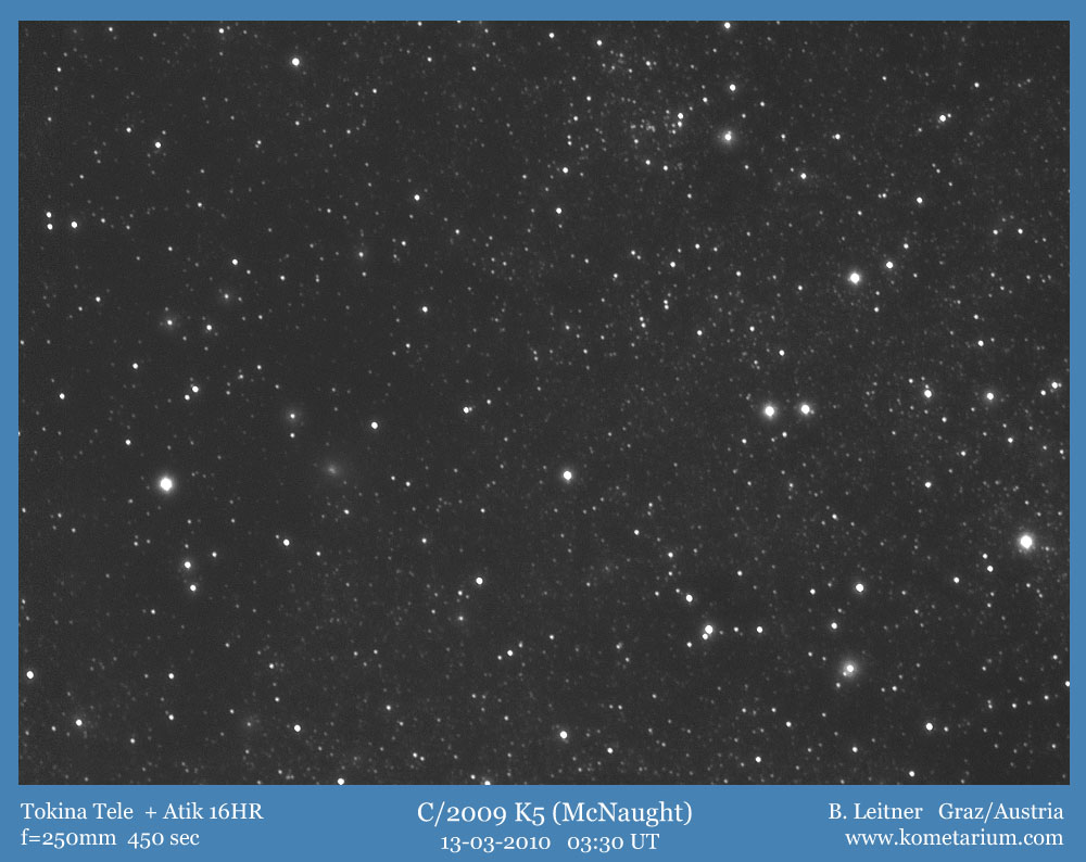 C/2009 K5 mit Tokina 250mm