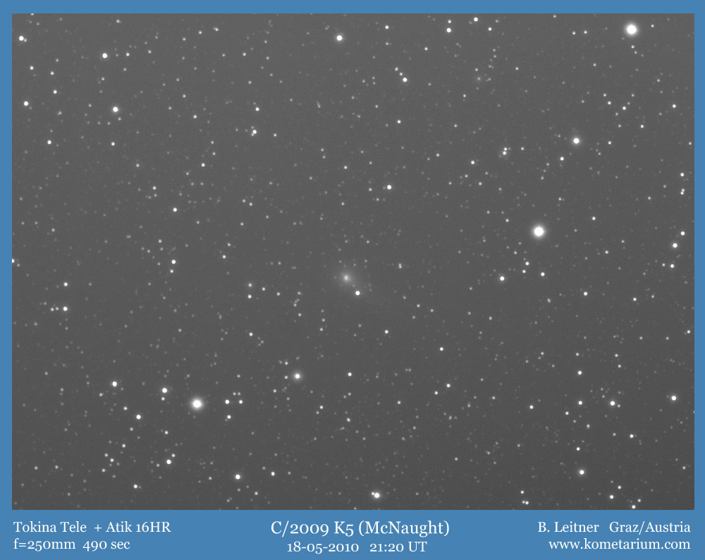 C/2009 K5 mit Tokina Tele 250mm