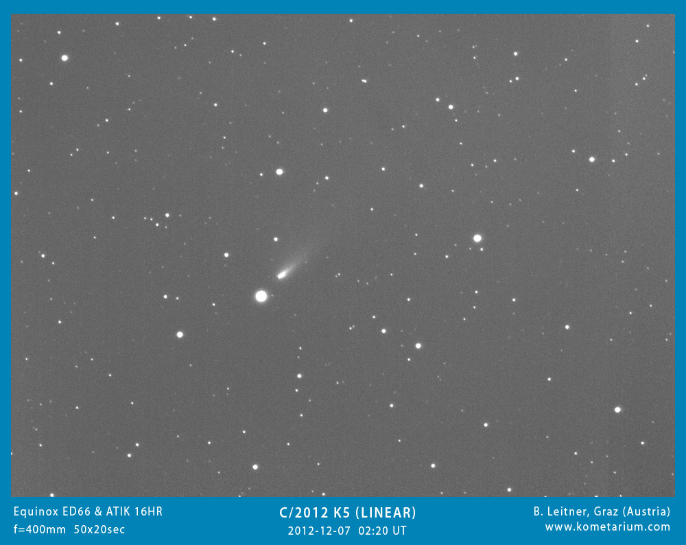C/2012 K5 mit Equinox 400mm